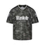 Embroidered Camo Mesh Jersey Tee