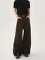 【26s Jan.】Deconstructed Vintage Curved Straight Denim Pants