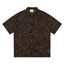 Distressed Tie-Dye Texture Short Sleeve Shirt