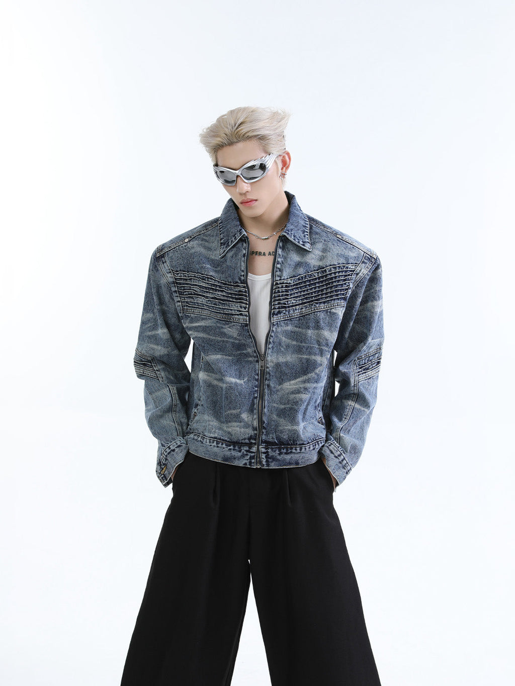 【25s Feb.】Vintage 3D Silhouette Denim Jacket