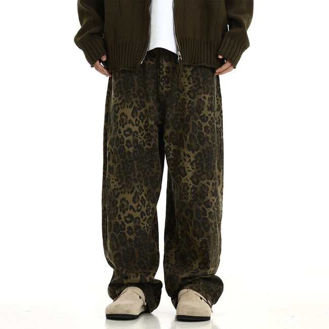 【23s December.】Leopard Print Cargo Pants Hover Image