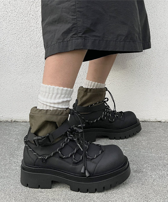 Outdoor Motorcycle Retro Martin Boots Hover Image