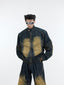 【24s January.】3D Relief Design Deconstructed Denim Suit