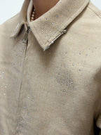 【25s Sep.】"Starlight" Hot-drilled Sequined Jacket/pants