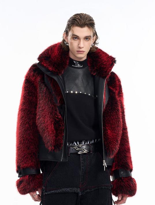 【24s Dec.】Short Faux Fur Jacket