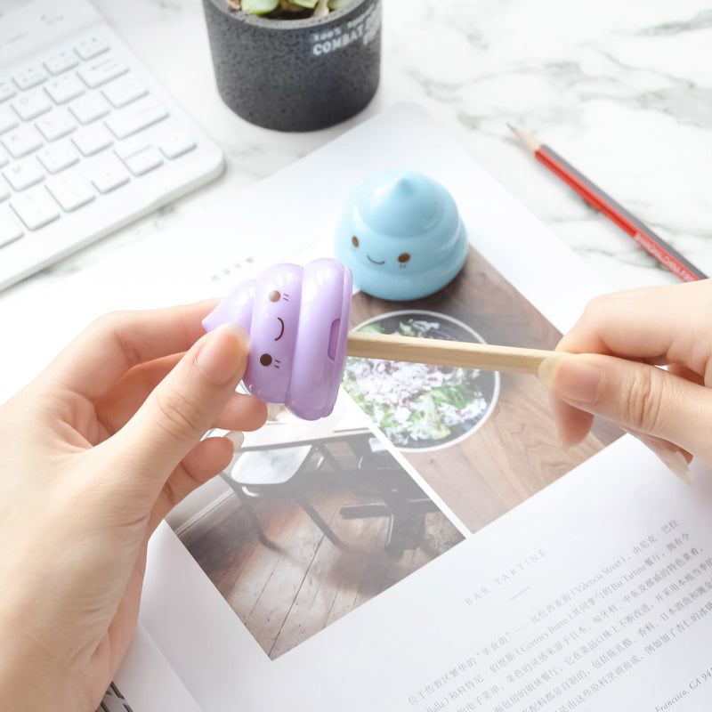 Smiling Poop Pencil Sharpener