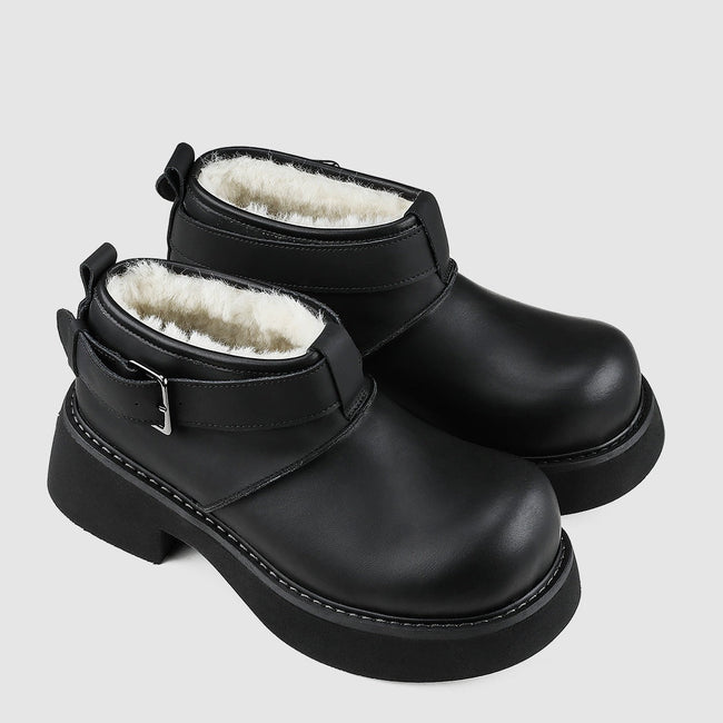Fashionable and Warm Thick-soled Snow Boots Hover Image