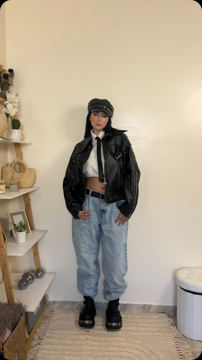 Metal Punk Round Toe Martin Boots Main Image
