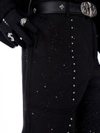 【26s Feb.】Couture 3D Floral Structured Shoulder Cropped Jacket / Pants