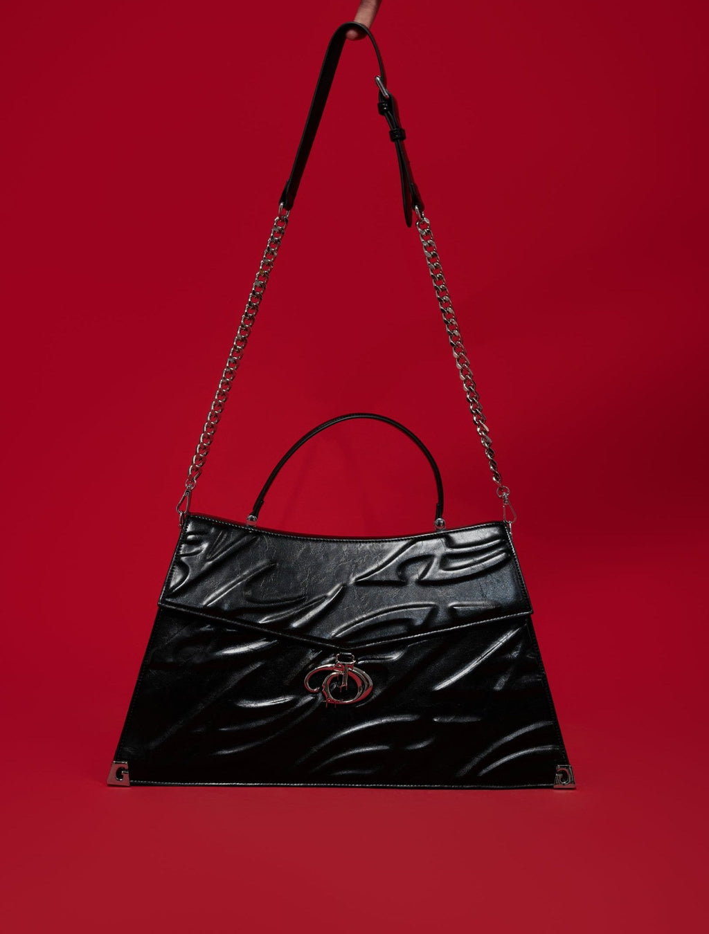 3D Relief Light Luxury Handbag Crossbody Bag