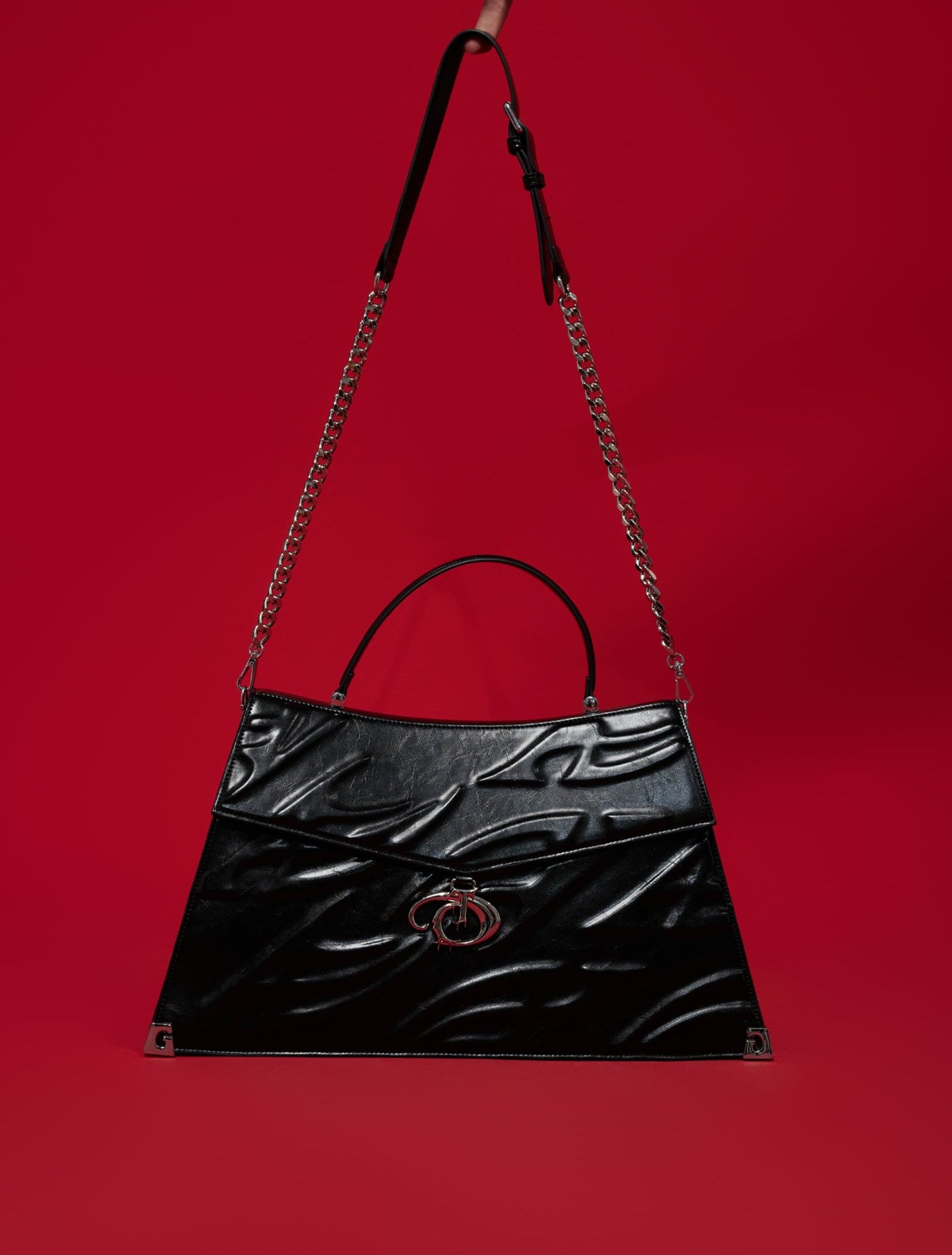 3D Relief Light Luxury Handbag Crossbody Bag