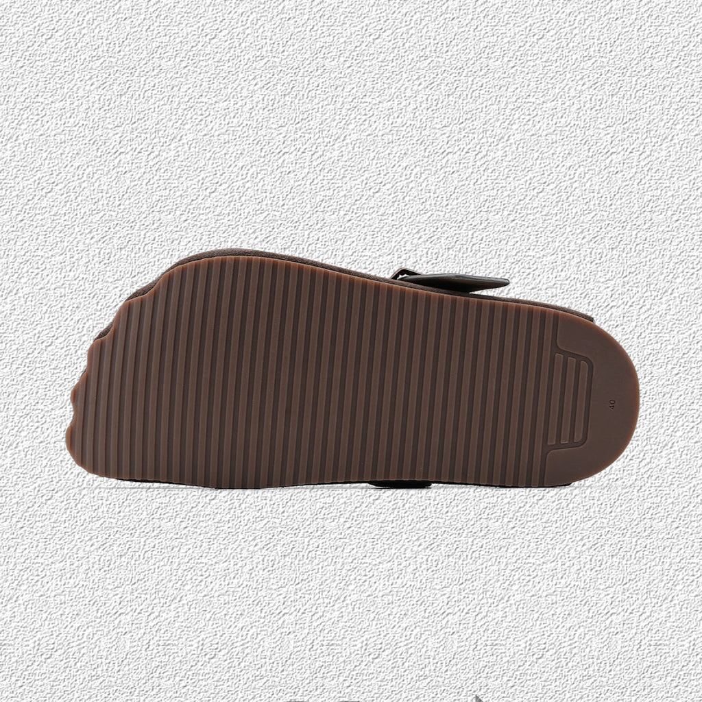 Thick-Soled Lazy Mules Slip-on Toe Slippers