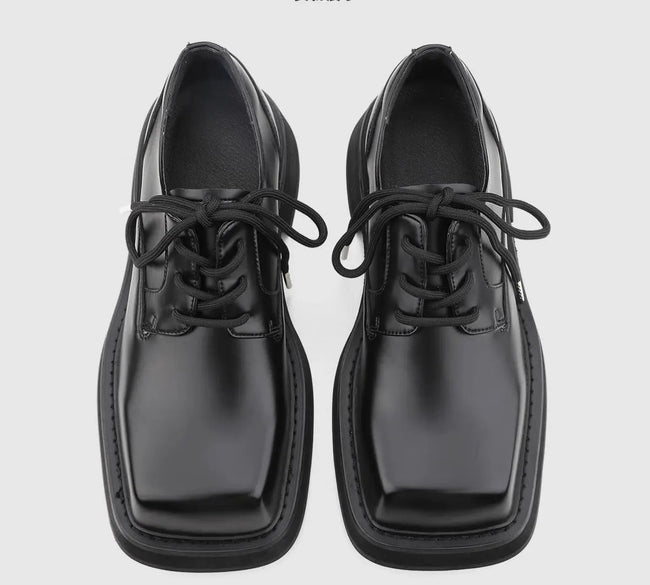 Square Toe Platform Commuter Shoes Hover Image