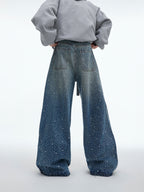 【25s Sep.】Gypsophila Hot Diamond Belt Jeans