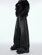【25s Sep.】Gypsophila Hot Diamond Belt Jeans