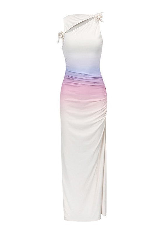 Colored neon slim dress