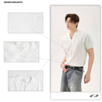 【25s Jun.】Solid Knit V-Neck Relaxed T-Shirt