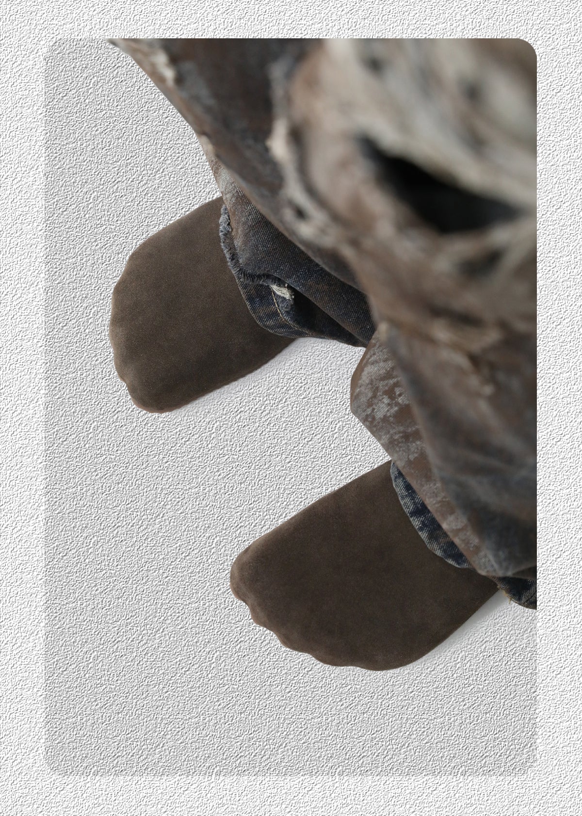 Thick-Soled Lazy Mules Slip-on Toe Slippers