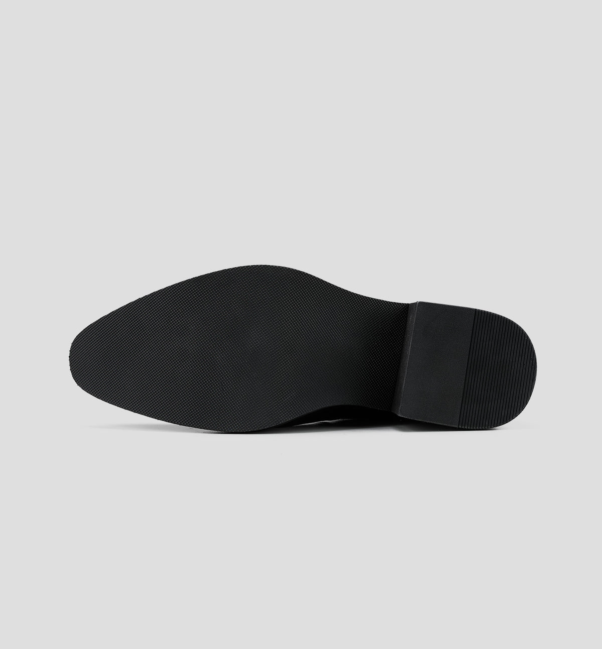 Pointed-toe Leather Platform Chelsea Boots