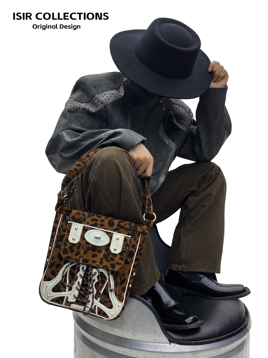 Leopard Print Shoulder Bag