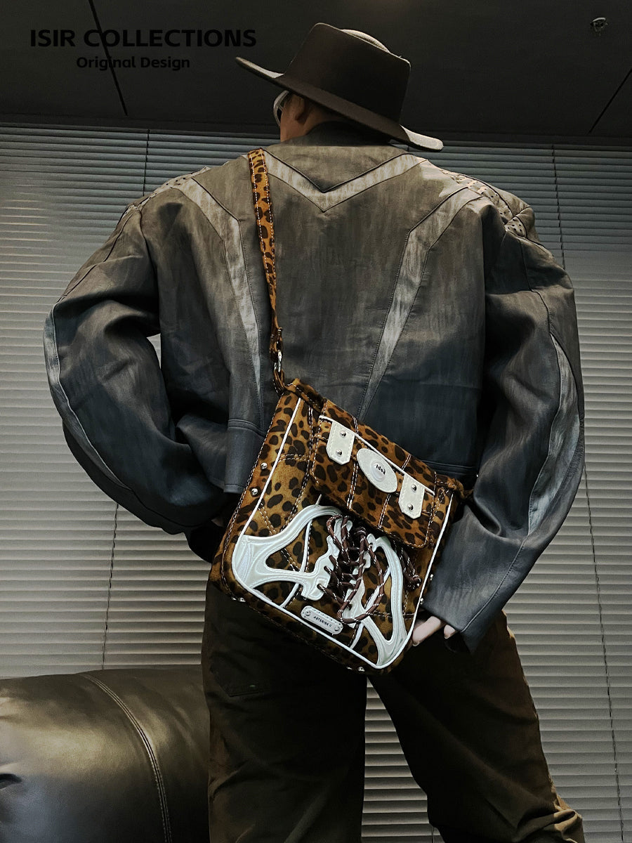 Leopard Print Shoulder Bag
