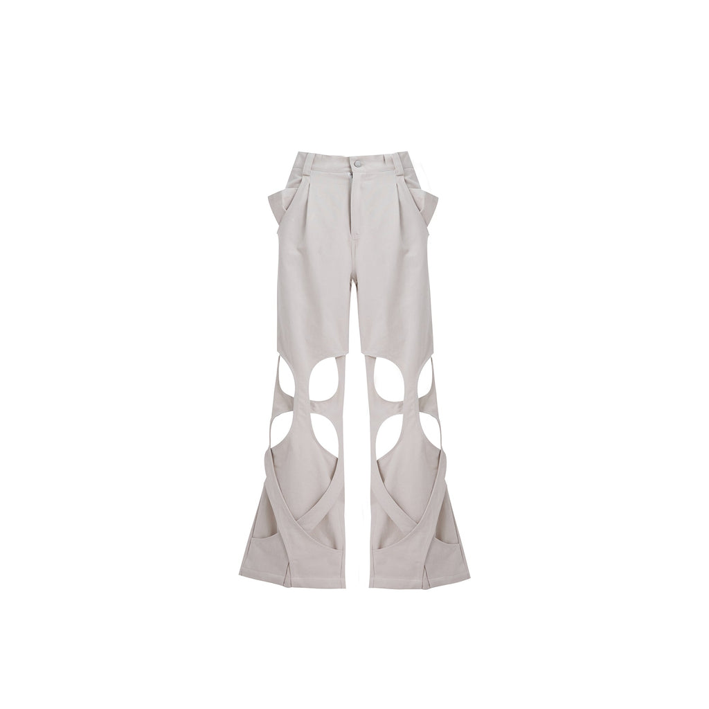 【25s Jul.】Trend Pioneer Hollow Wrap Casual Pants