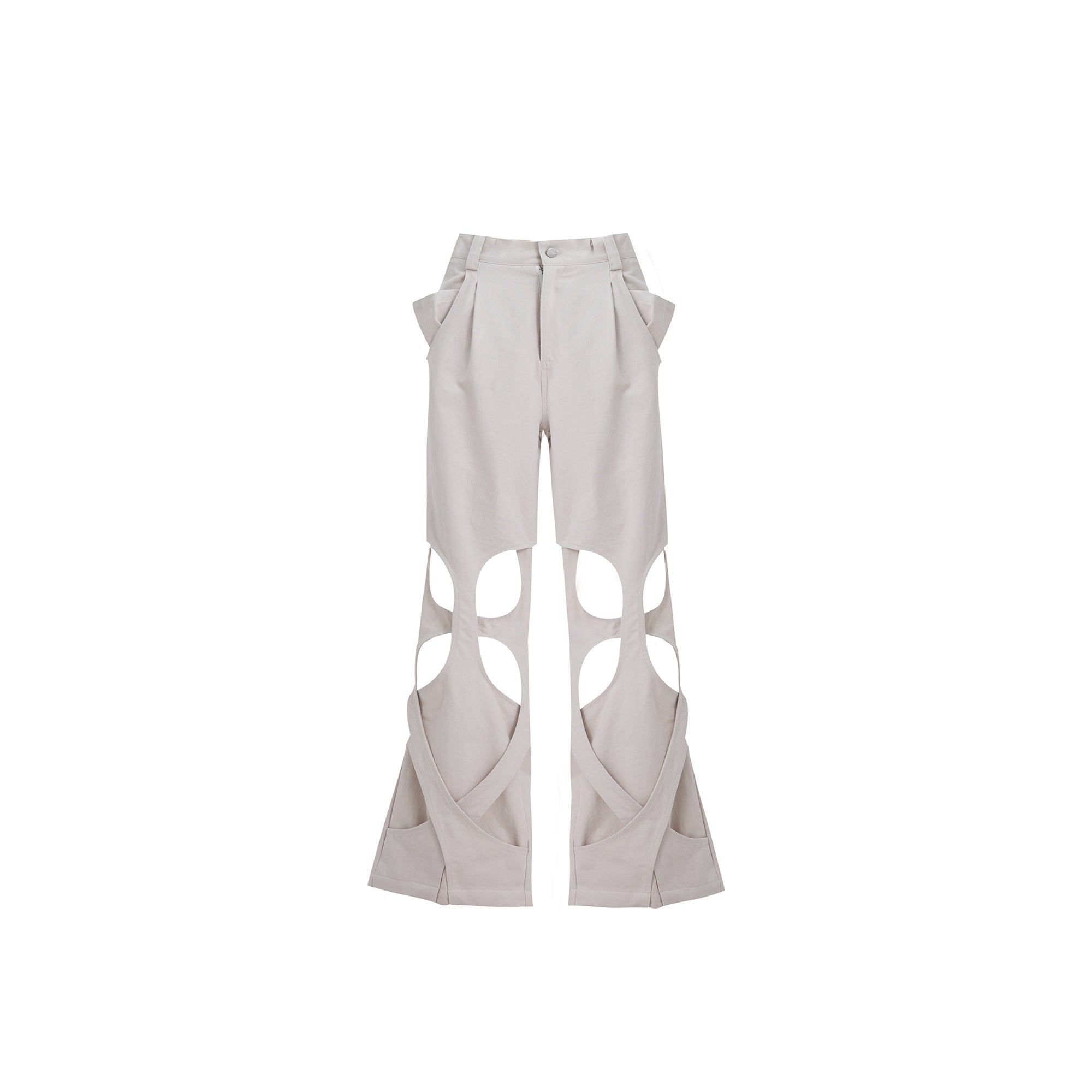 【25s Jul.】Trend Pioneer Hollow Wrap Casual Pants