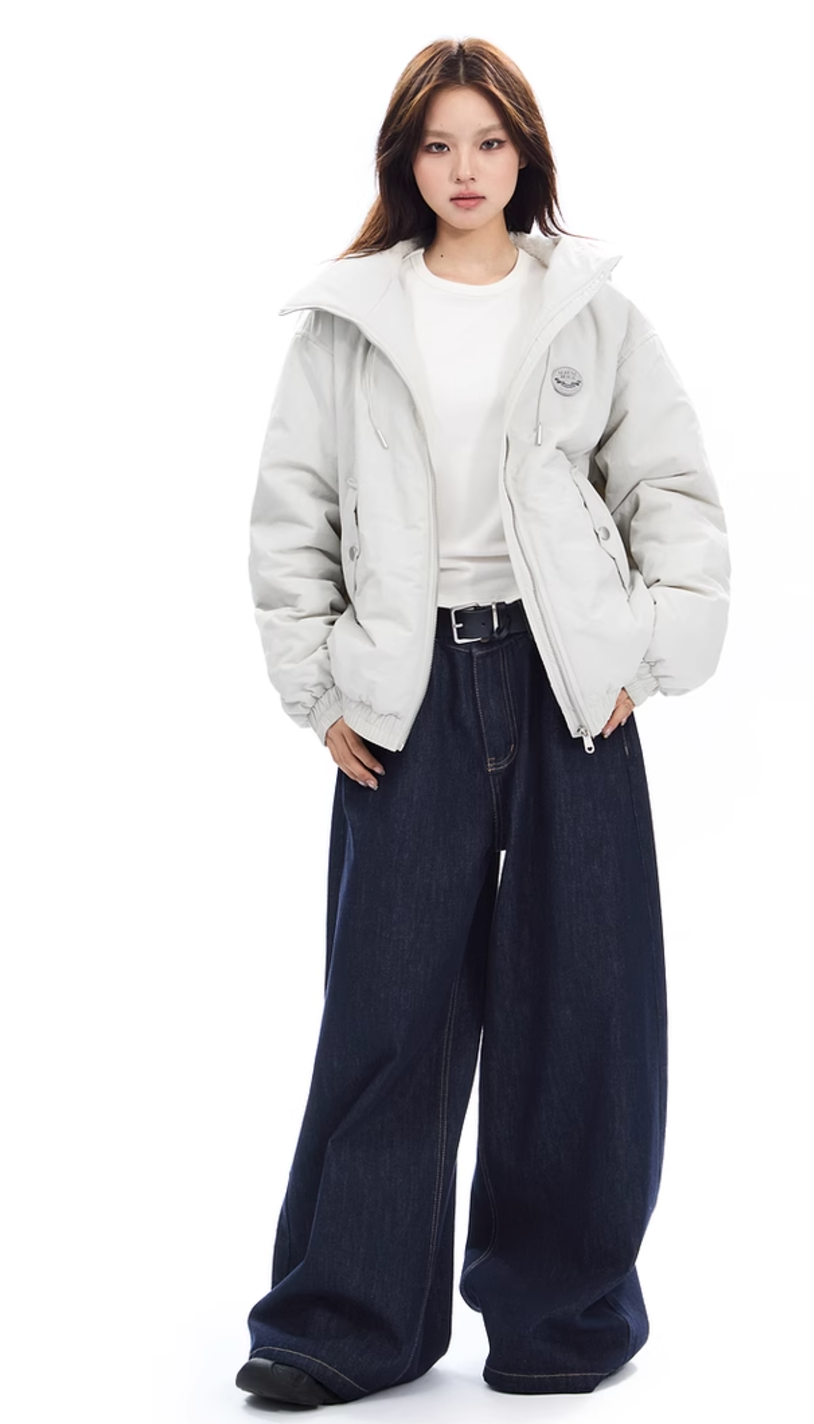 Bunny ears hooded jacket