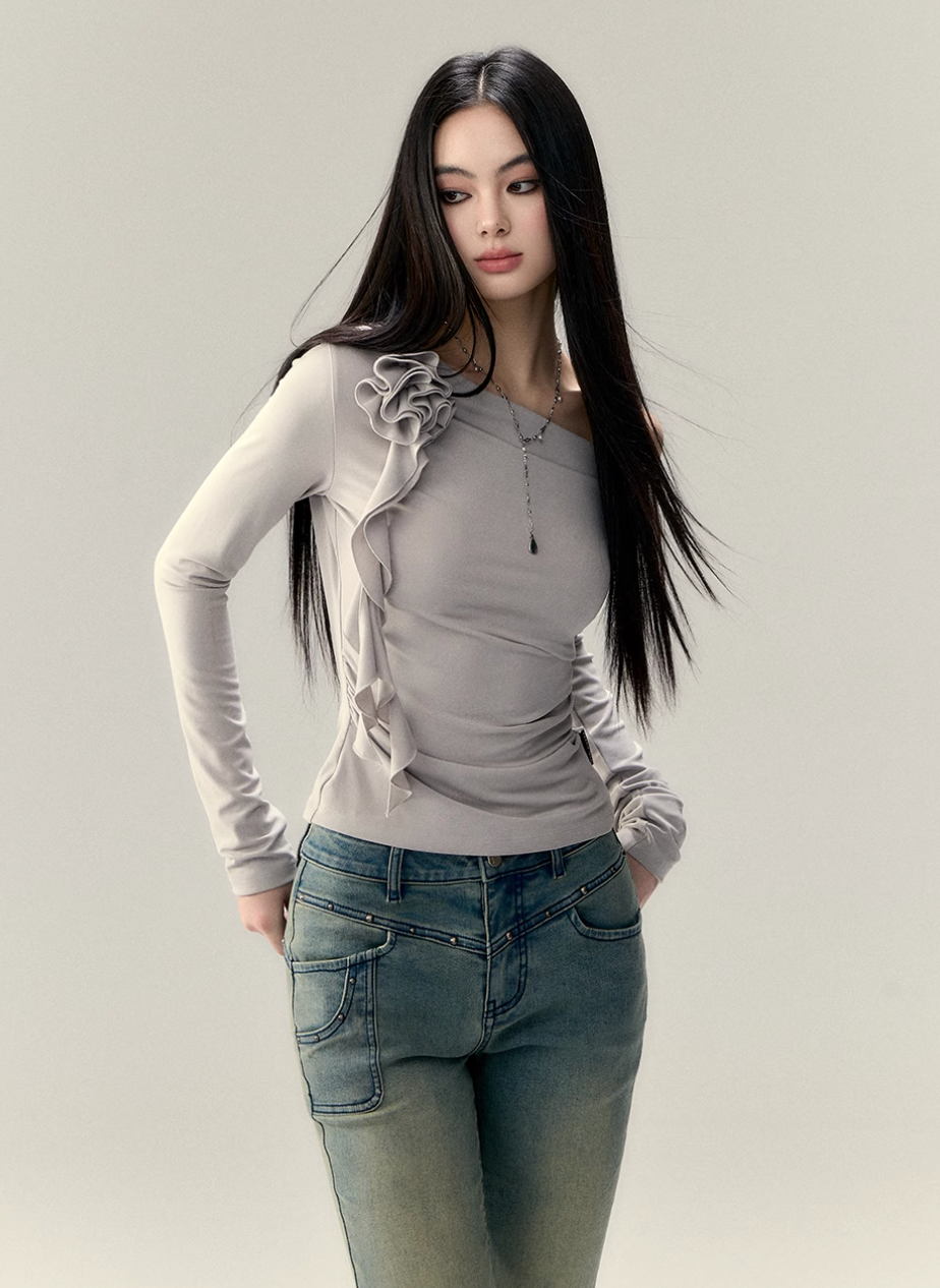 Rose Ribbon Multi-Wear Tee
