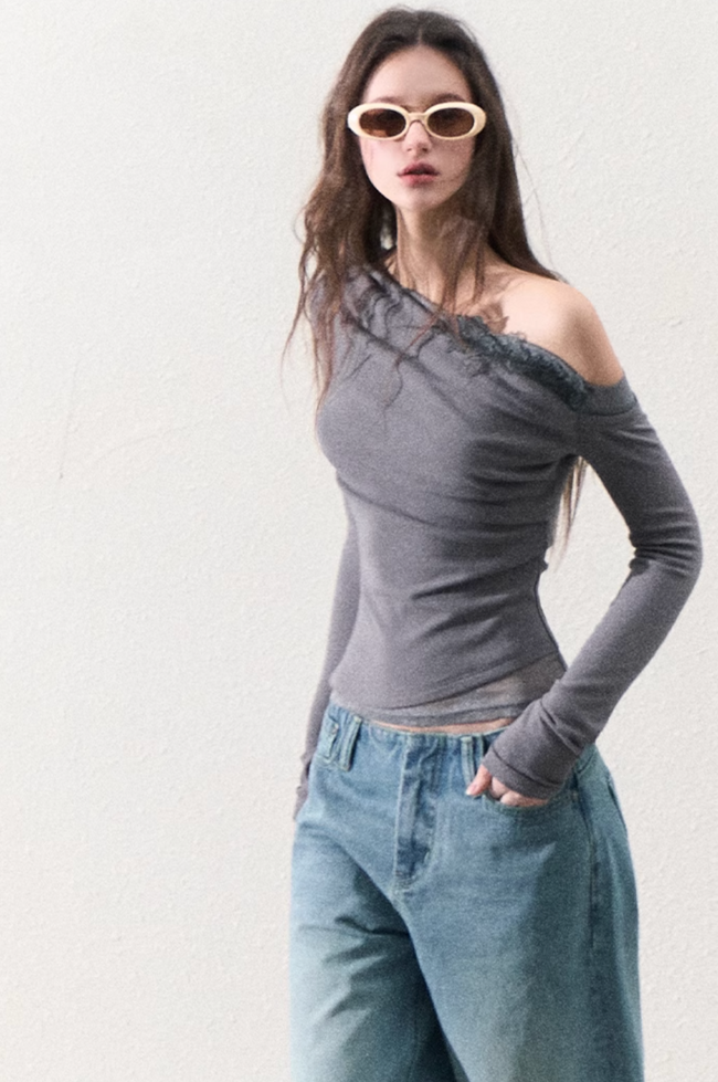 Cherish Off-Shoulder Set Hover Image