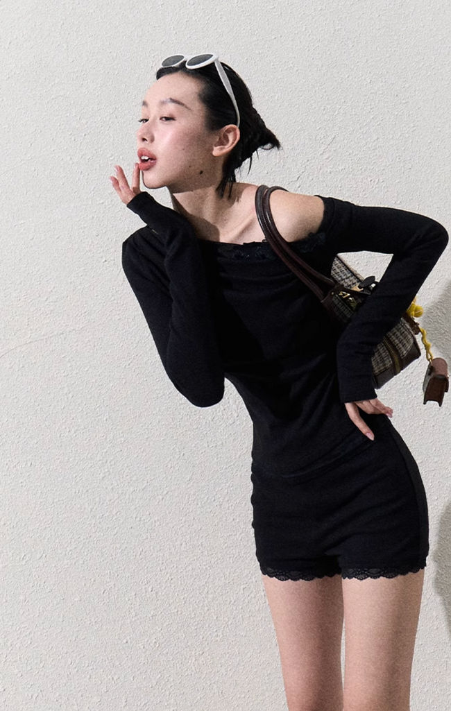 Cherish Off-Shoulder Set Main Image