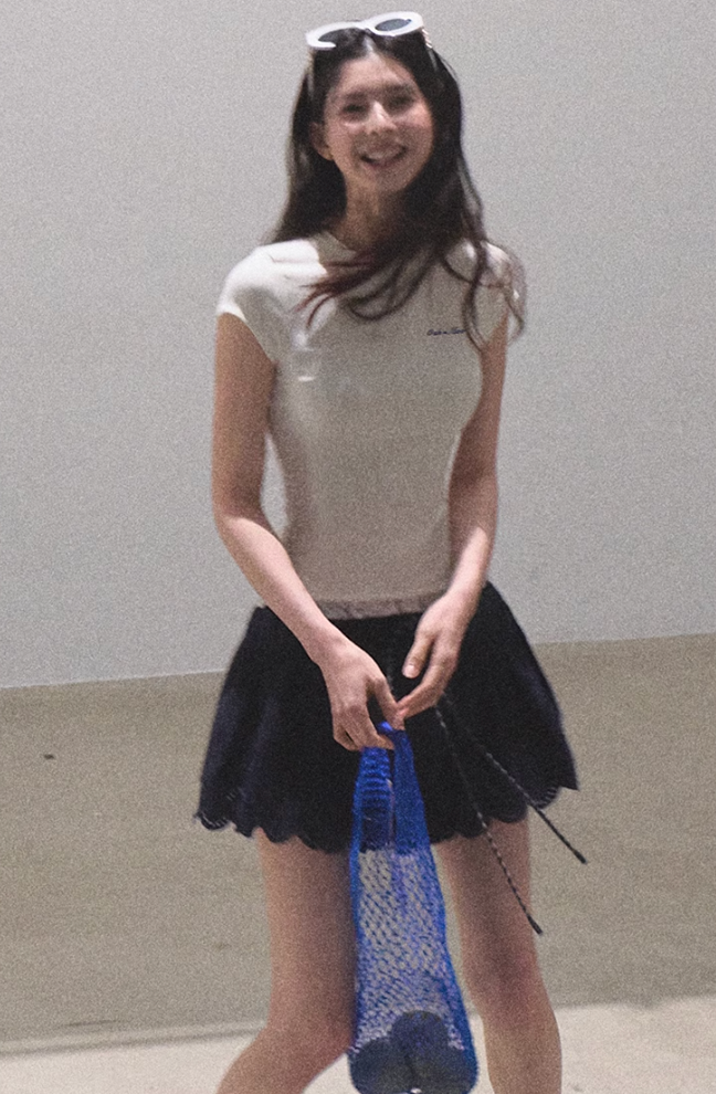 Lace Slim Fit T-shirt