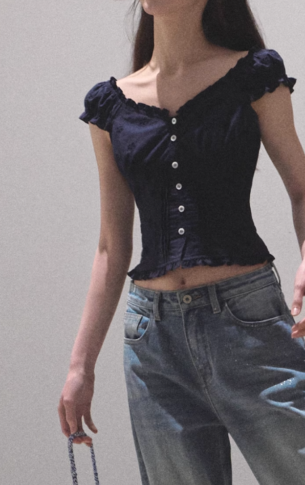 Temperament Cotton Shirt