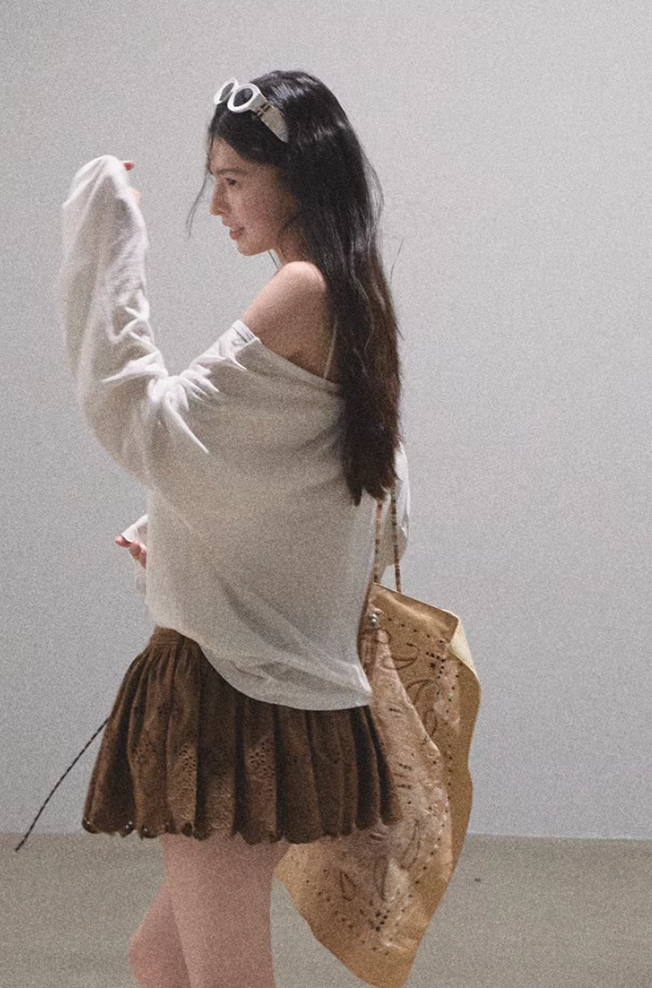 Loose Wool Sunscreen Shirt