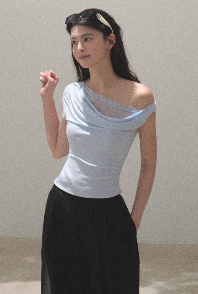 Swing Collar Tencel Top