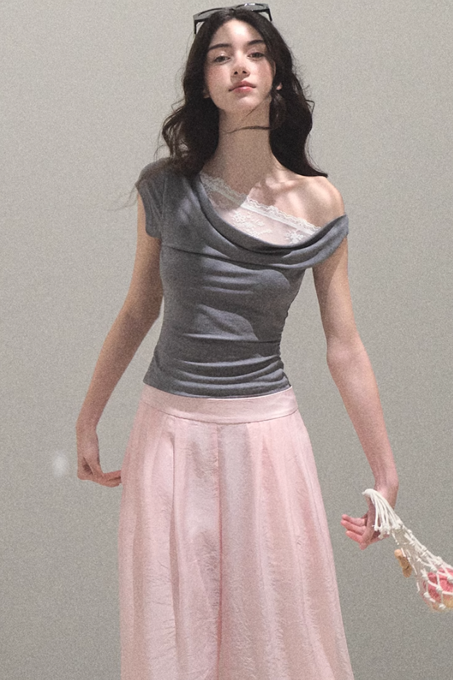 Swing Collar Tencel Top