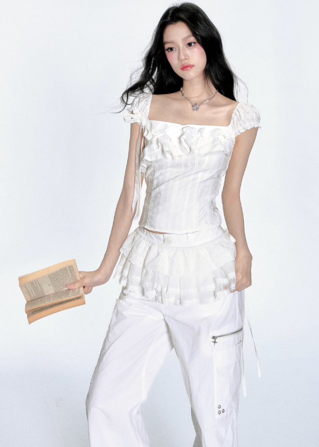 French Kiss Off-Shoulder Tee