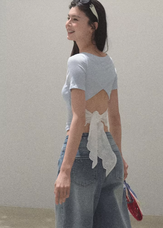 Butterfly Back Antibacterial T-Shirt
