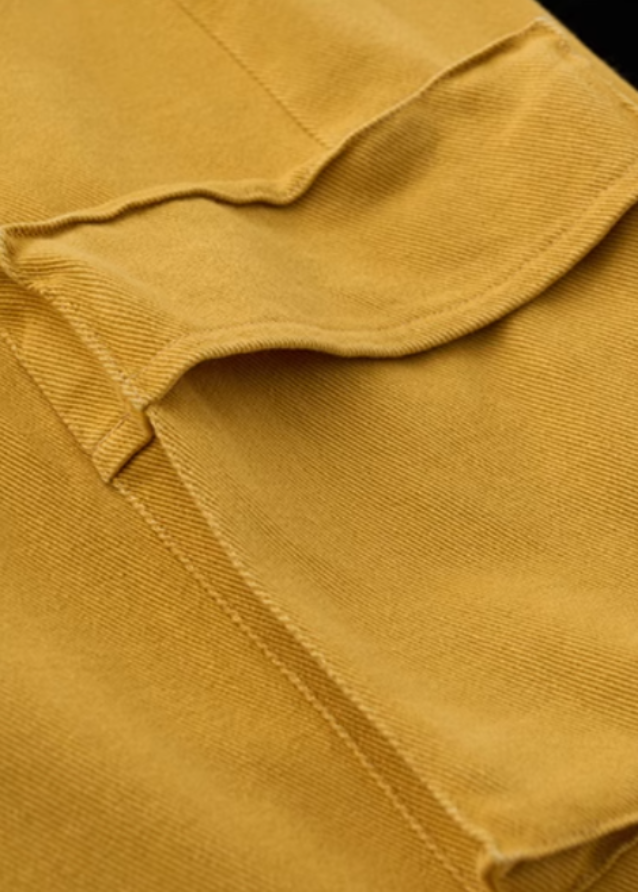 Detachable two way loose casual pants