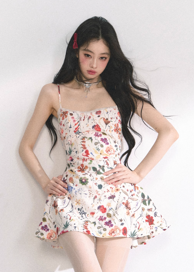Slimline Floral Charm Dress