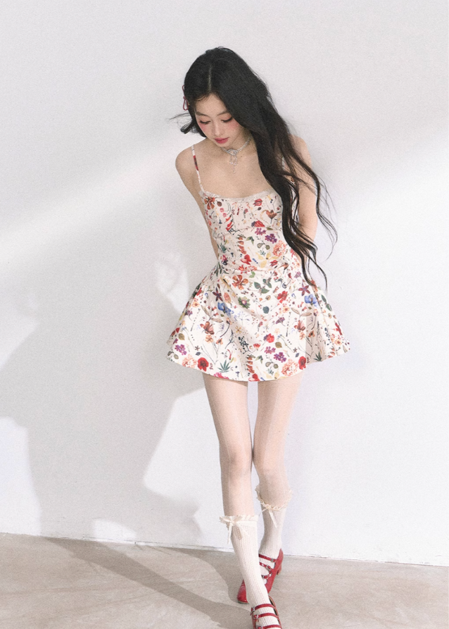 Slimline Floral Charm Dress