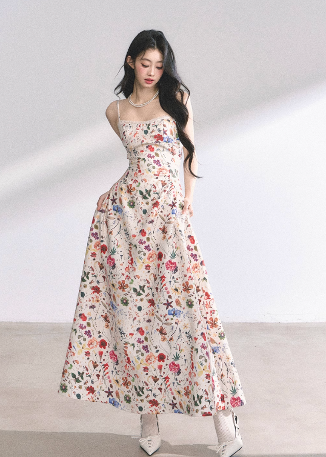 Slimline Floral Charm Dress