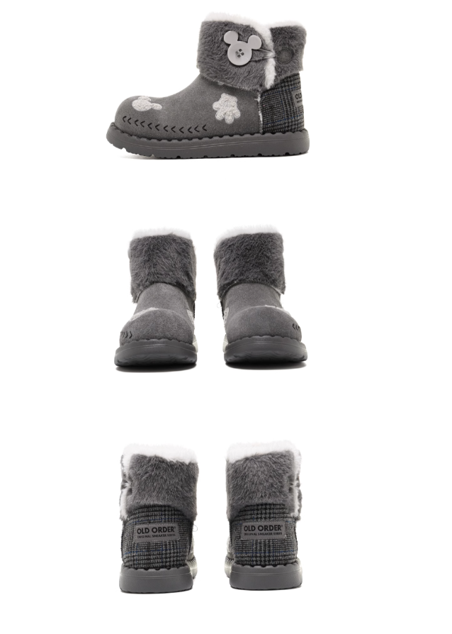 Hello Kitty x OldOrder Fleece Snow Boots
