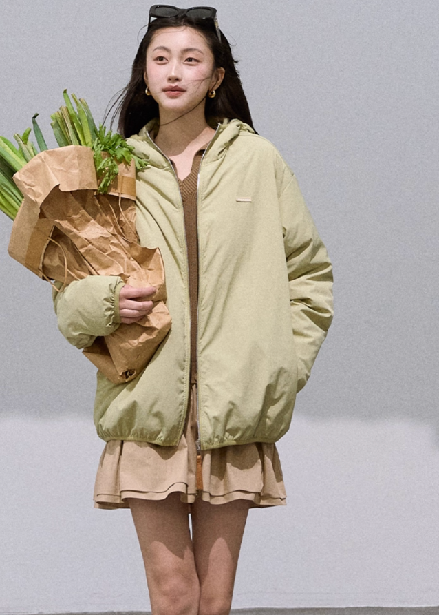 Lightweight Hooded Down Jacket