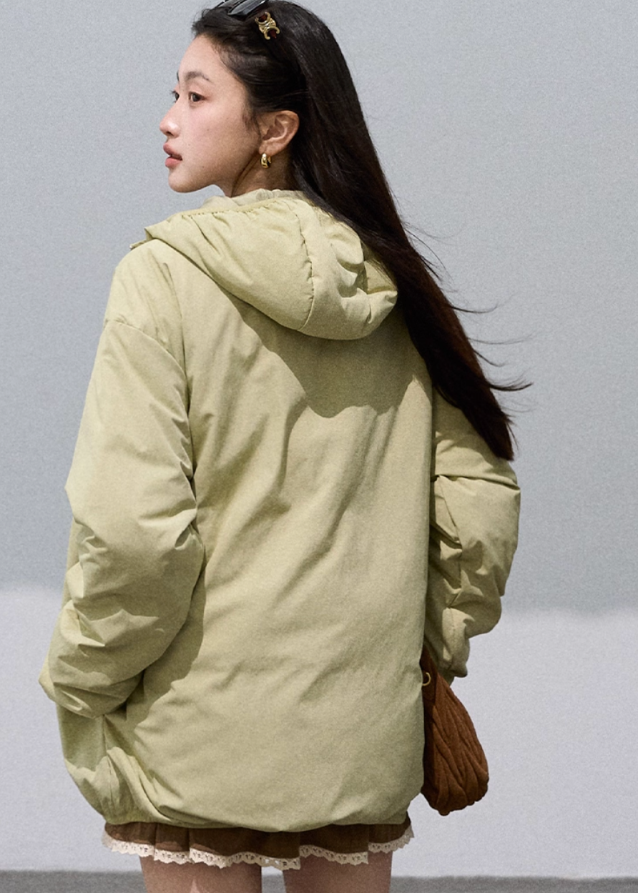 Lightweight Hooded Down Jacket