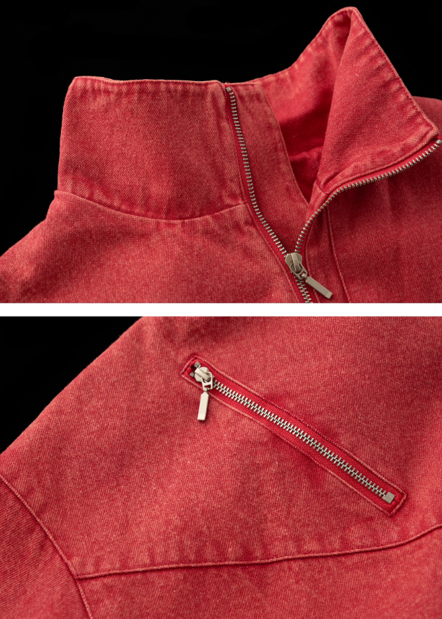 Red Cropped Cargo