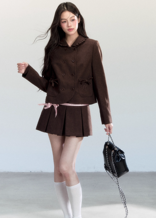 Mocha Logic Skirt Set