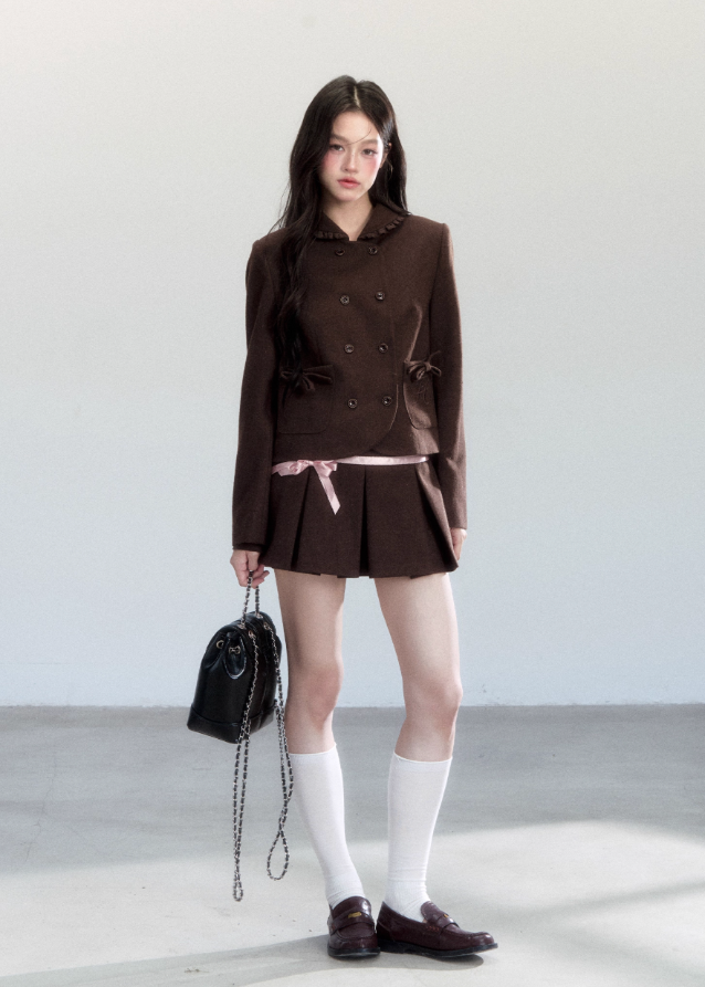 Mocha Logic Skirt Set