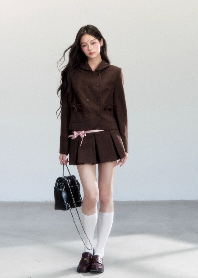 Mocha Logic Skirt Set