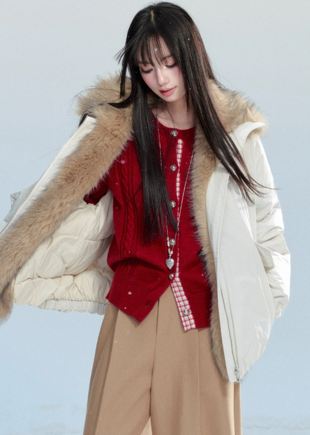 Winter Lueur Eco-Fur Coat